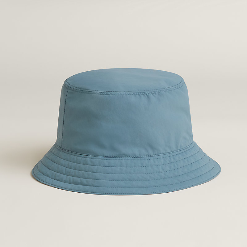 Fred Decoupages de H reversible bucket hat - Grey | Hermès Malaysia